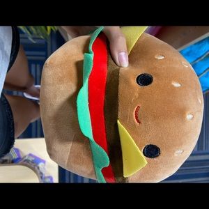 NWT CARL SQUISHMELLOW HAMBURGER SUPER RARE